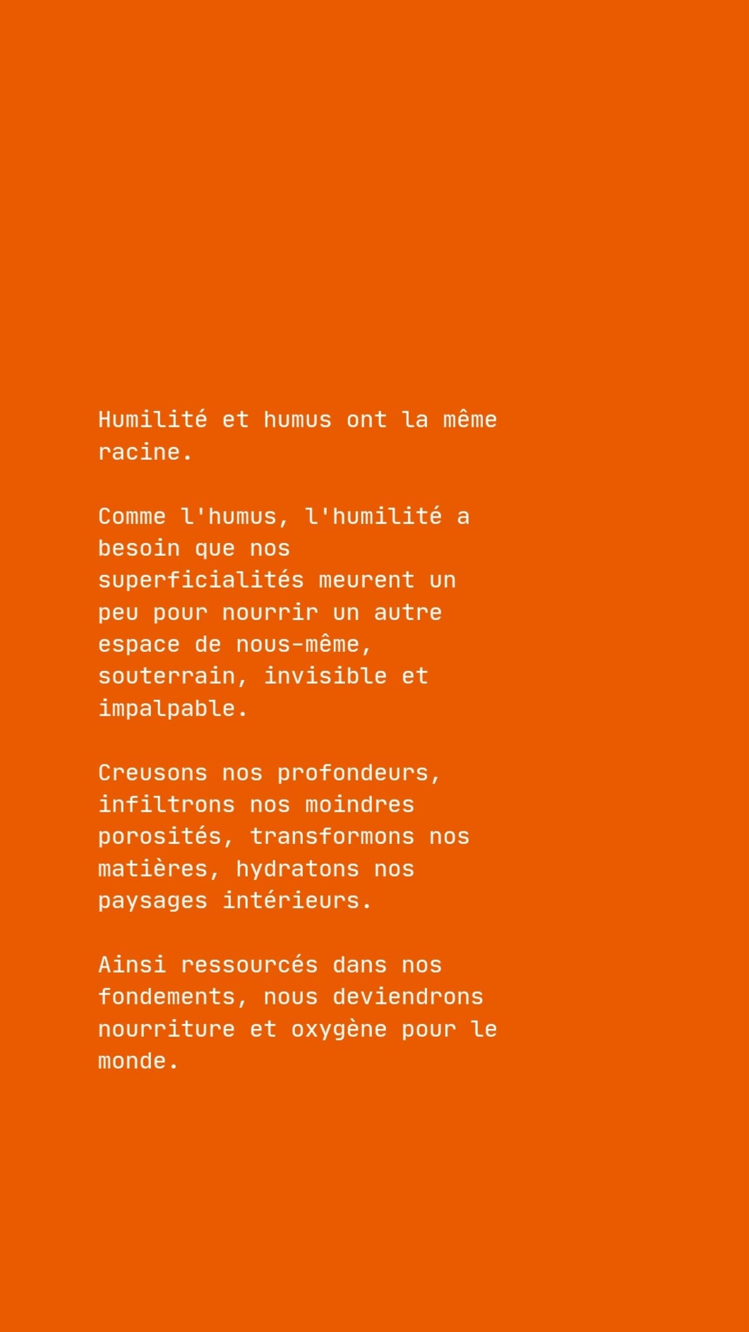 Page intérieure du livre "Ouvre" de Carole Paillé