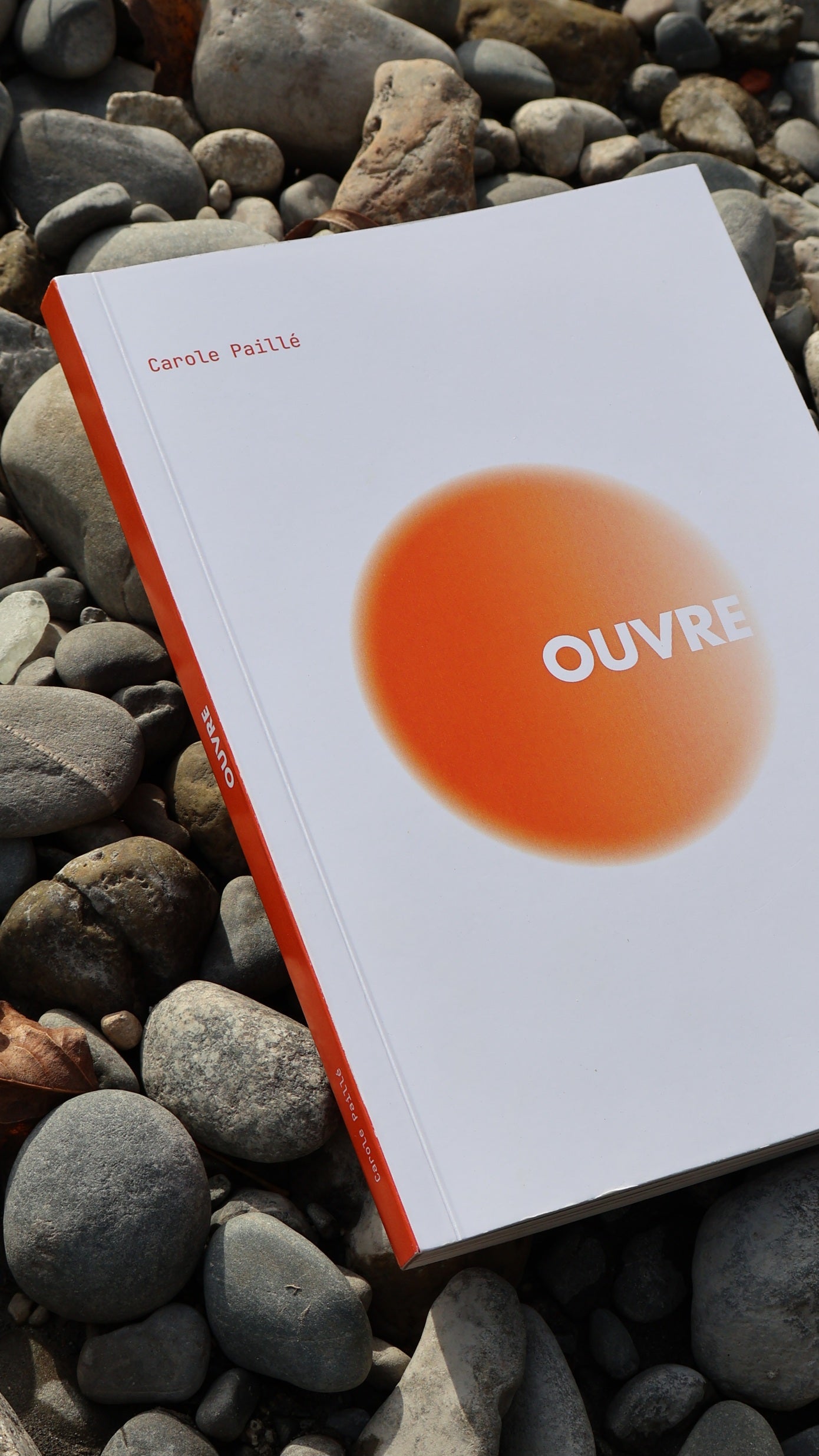 Première de couverture du livre "Ouvre" de Carole Paillé 