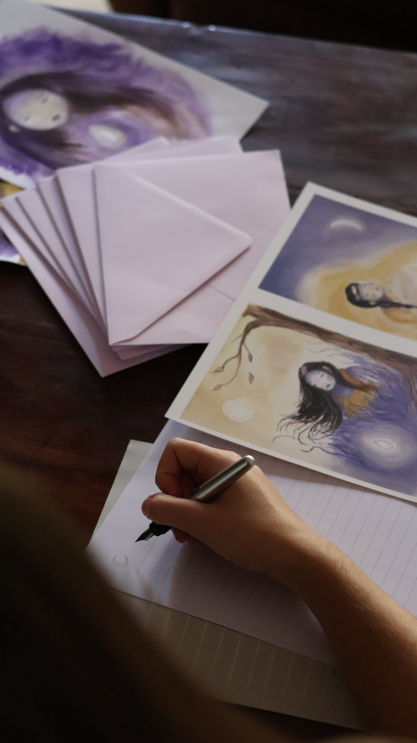 Box de Noël Charlotte & Barbara • Lettres manuscrites, illustrations originales & cartes de vœux